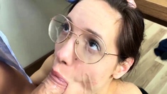 DIRECTOR FUCKED WICKED TEACHER WITH CUMSHOT ON GLASSES