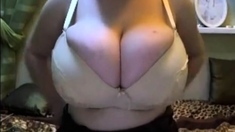 Big boobs oil