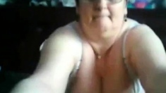 granny on webcam