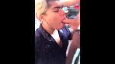 Latino Bitch Swallows Huge Load Hung White Thug