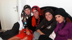 Turkish-Arabic-Asian hijap mix photo 14