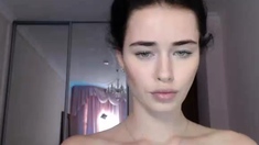 Horny Webcam Babe Solo Masturbation