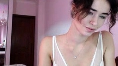 Brunette Solo Webcam Masturbation