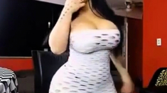 Curvy Slut Boootystar On Webcam #7