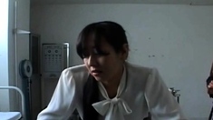 Asian Schoolgirl Paddle Spanks Naughty Teacher
