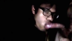Amateur Latin CD getting mouthful of cum