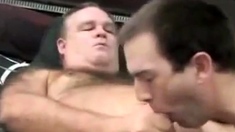 chubby OLD bear DAD kiss SUCK FUCK young WHITE ass CREAMY